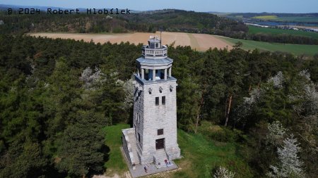 Rozhledna Hanse Kudlicha z dronu