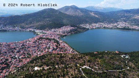 Kastoria z dronu