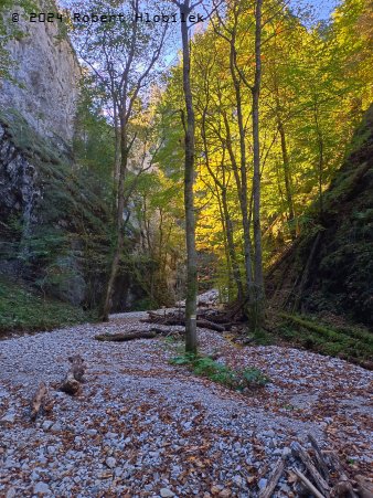 Průchod roklinou Velký Sokol - Slovenský raj