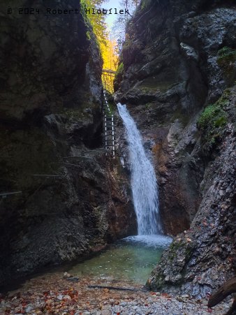 Průchod roklinou Velký Sokol - Slovenský raj