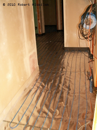 Instalace podlahového topení DEVI