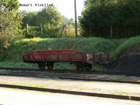 Nákladní vagón s uhlím
