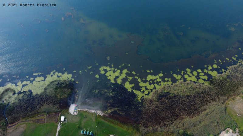 Jezero Plav z dronu