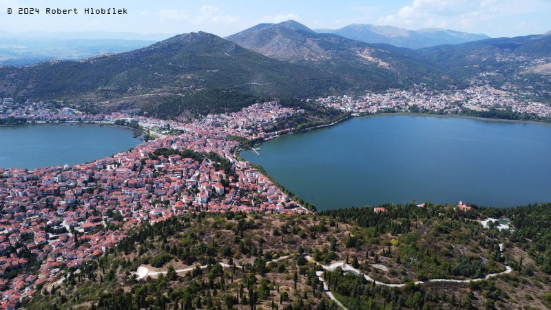 Kastoria z dronu