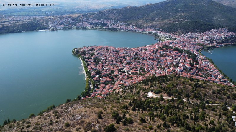 Kastoria z dronu