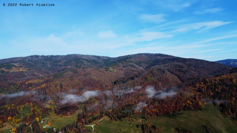Národní park Muráňská planina z dronu