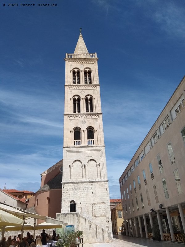 Zvonice katedrály sv. Anastázie (Sveta Stošija)