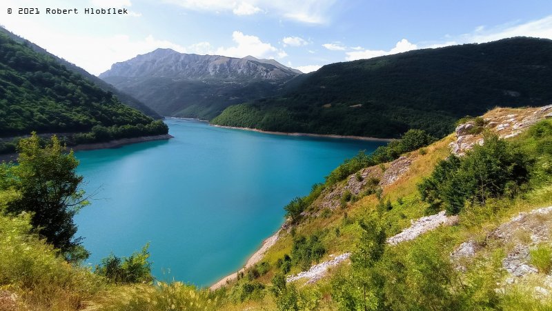 Jezero Piva, Černá Hora.