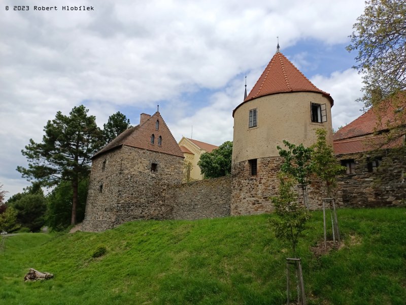 Zbytky městských hradeb města Čáslav