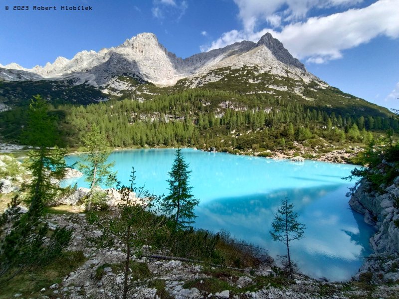 Jezero Sorapiss (Lago di Sorapìss)