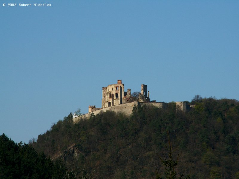 Zřícenina boskovického hradu