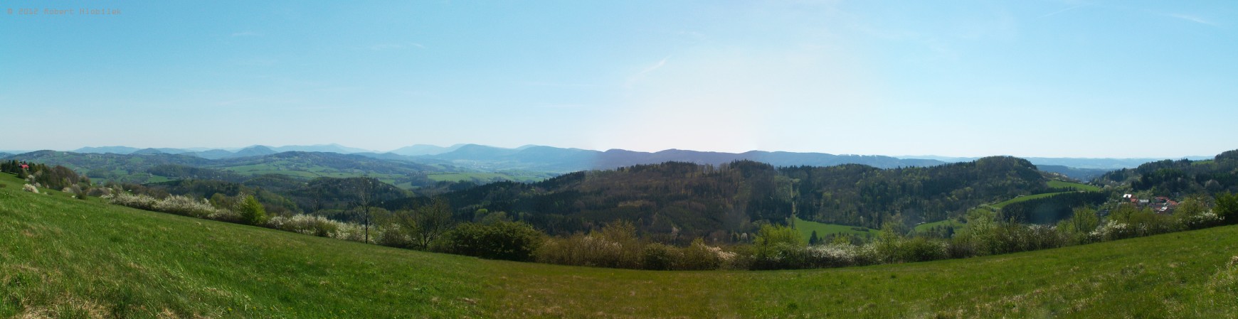 Pohled z vrcholu Svinec